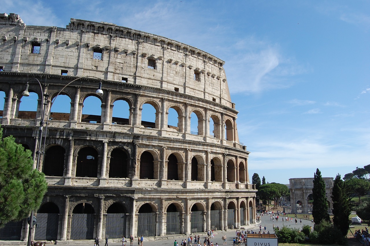 colosseum, rom, architecture