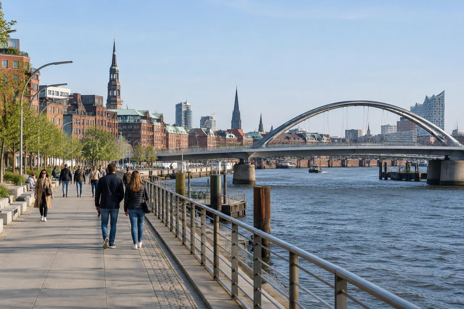 Titelbild zu Praktische Tourenempfehlungen zu sehenswerten Orten in Hamburg, basierend auf selbst besuchten Zielen und f